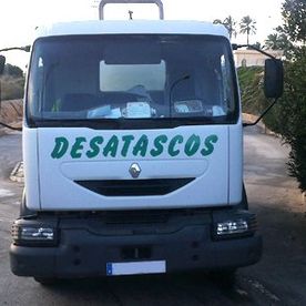 Desatascos Alcudia camión para desatascos color blanco con verde